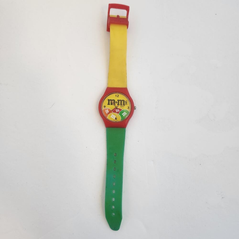 Vintage 1993 M&M's battery operated watch
